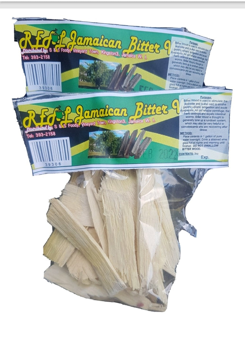 Real Jamaican Bitter Wood herbs 5x23g Mel Caribbean Products Ltd