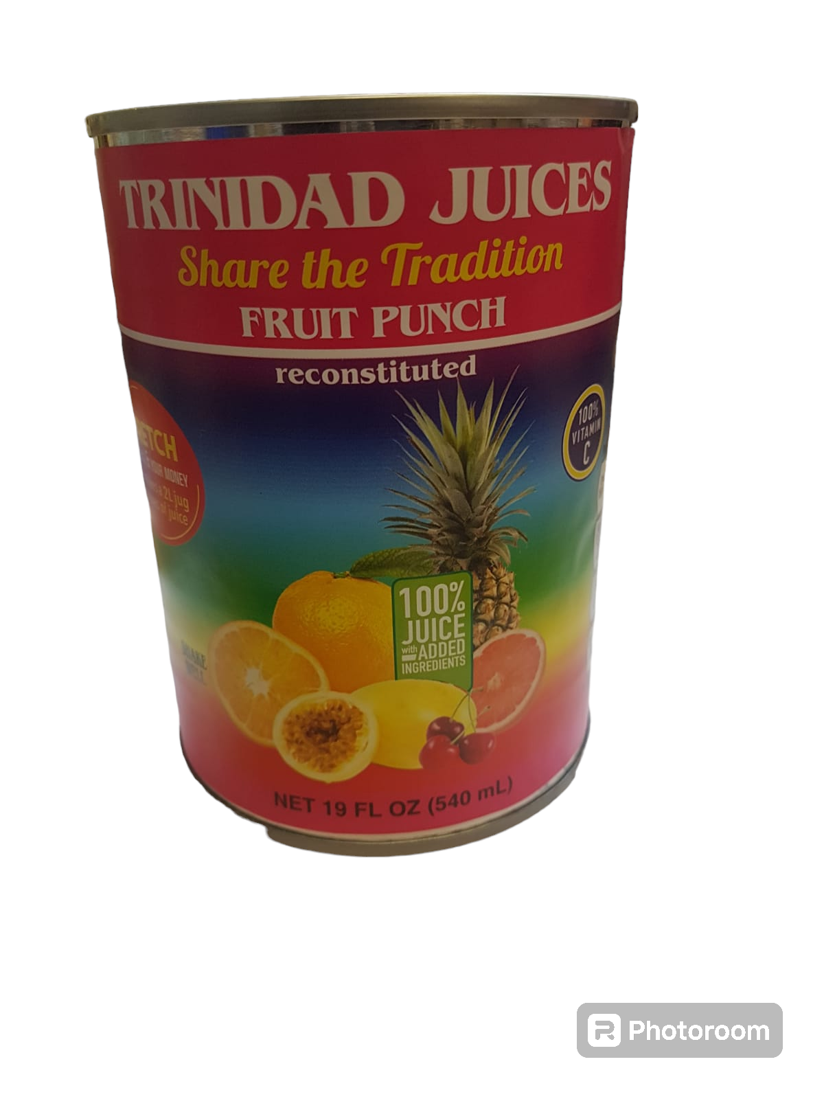 Trinidad  Fruit Punch Tin  Drink Mix  1x540ml