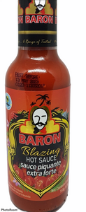 Baron Blazing Hot Sauce 2x155g