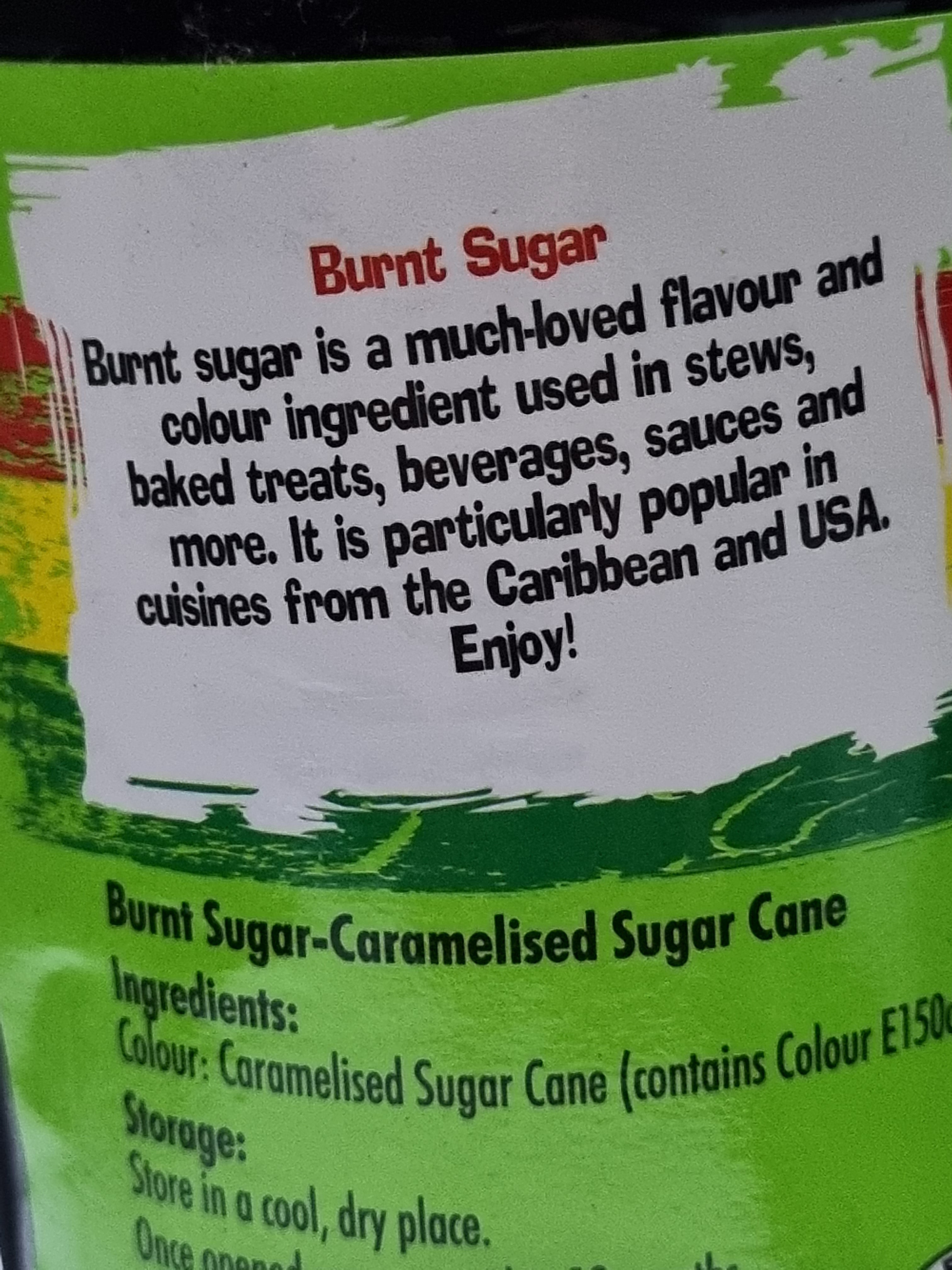 Tru Jamaican Burnt Sugar 1x340g