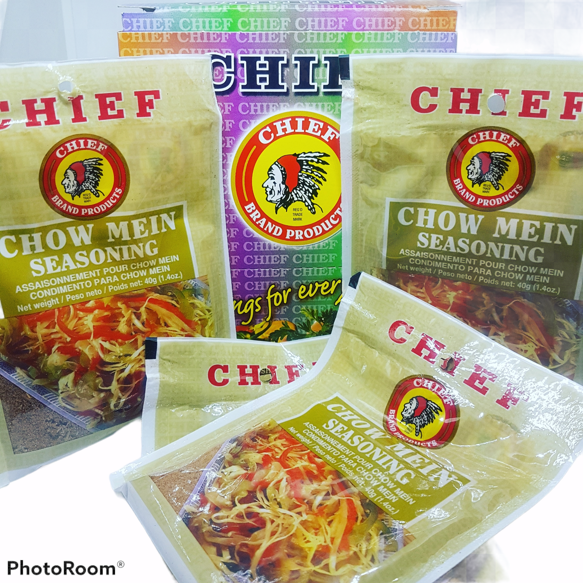 Chief Chowmein Seasoning  4x40g