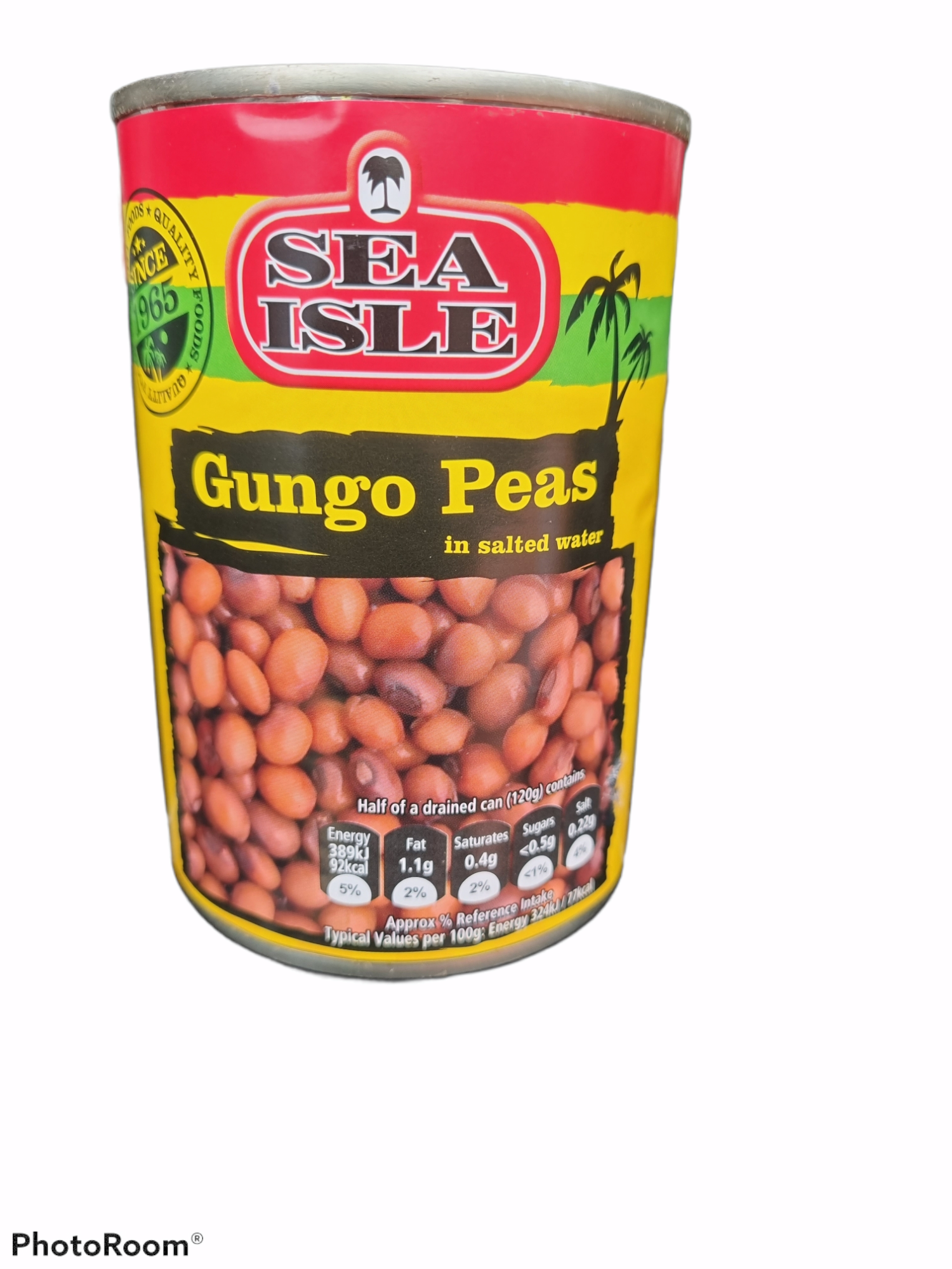 SEA ISLE  Gungo Peas 2x400g
