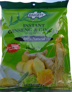 Dalgety Instant Ginseng  & Ginger with honey 2x30 sachets