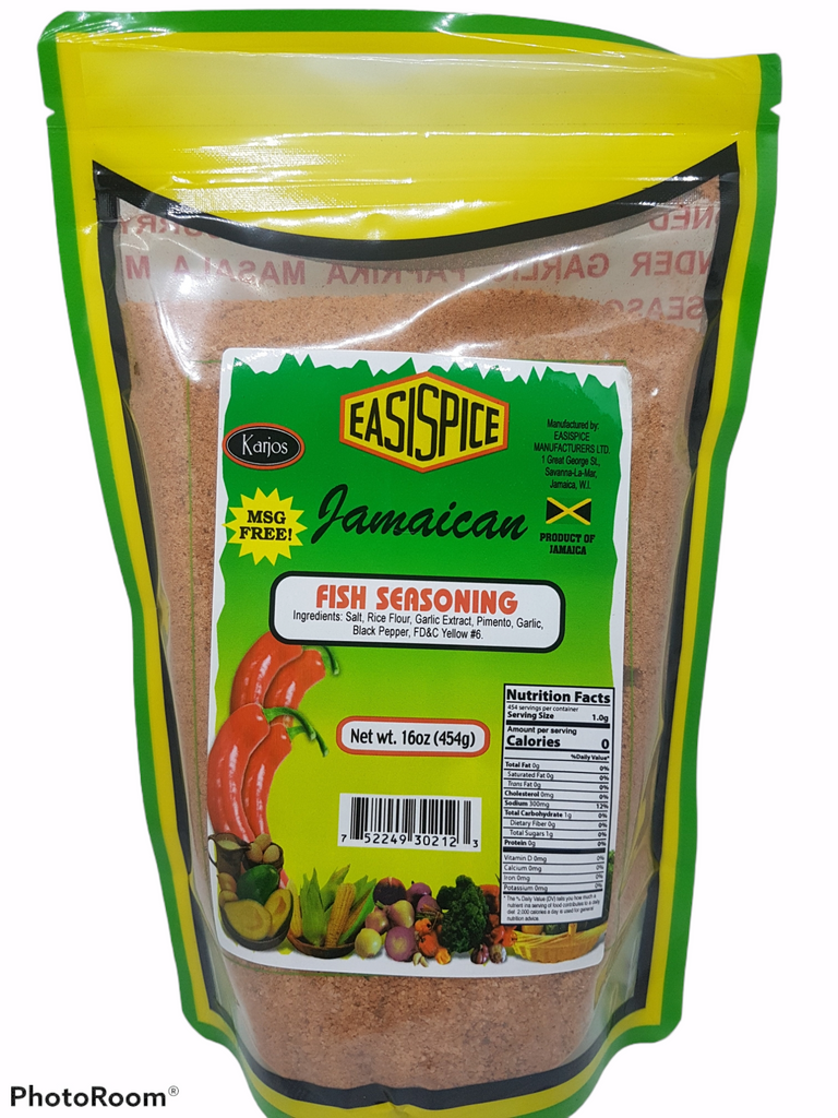 Easi Spice Jamaican Fish Seasoning 1 x 454g Mel Caribbean Products Ltd