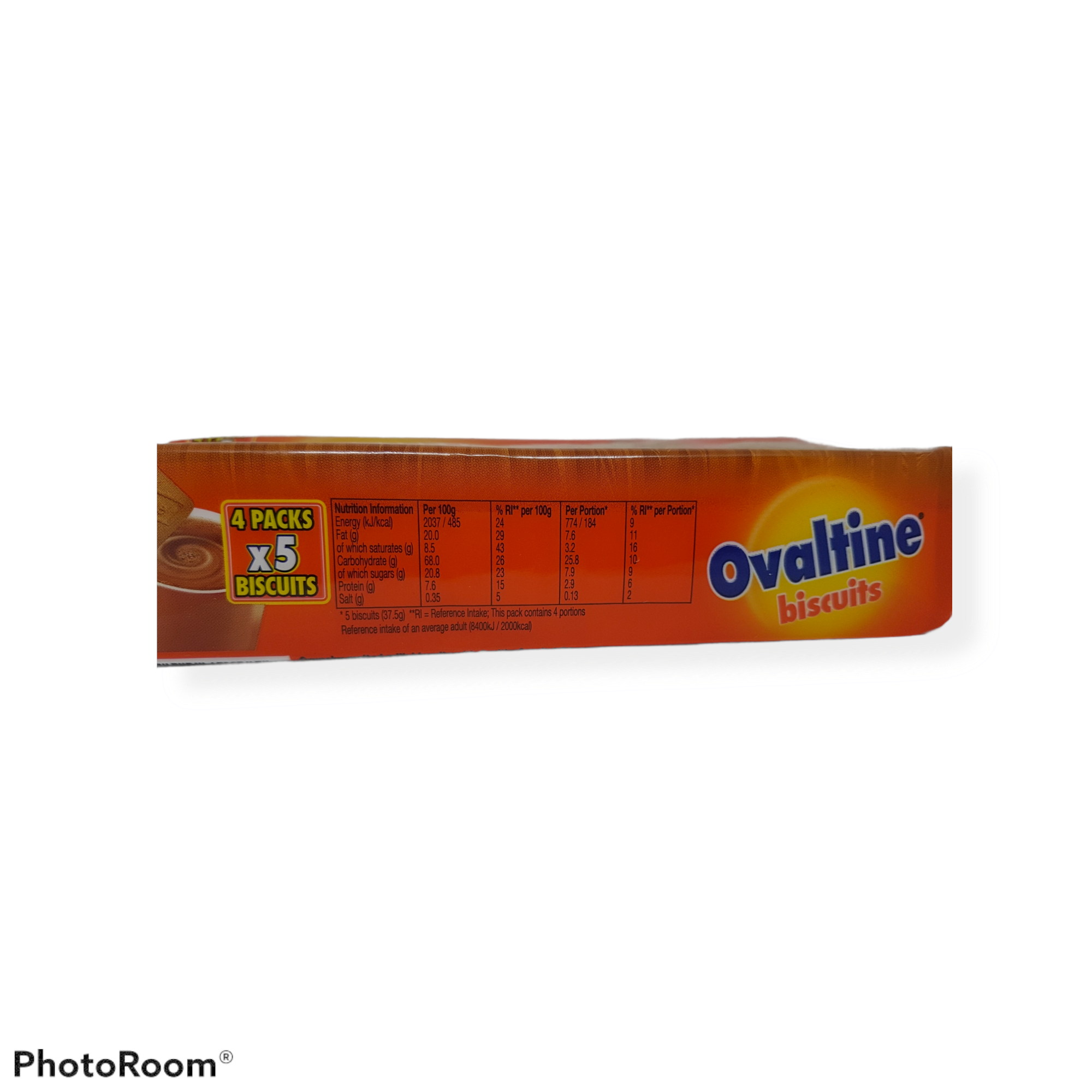 Ovaltine Biscuits  2x4pack x5