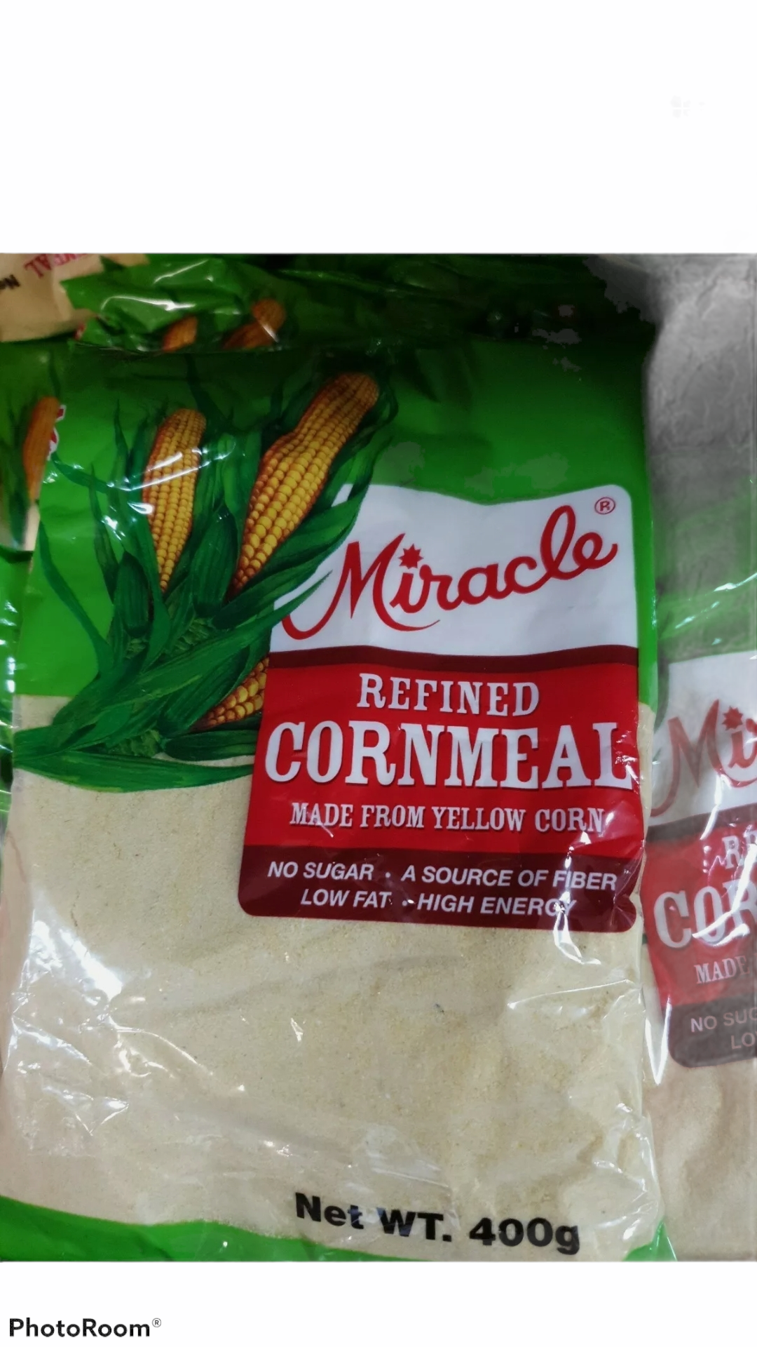 Miracle Refined Cornmeal 2x400g