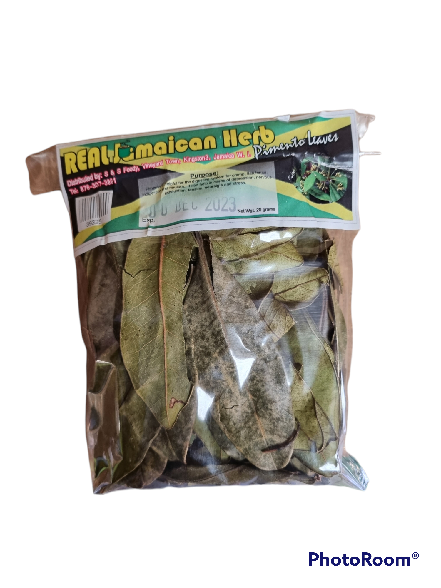 Real Jamaican   Pimento  Leaves Herbs 5x20g