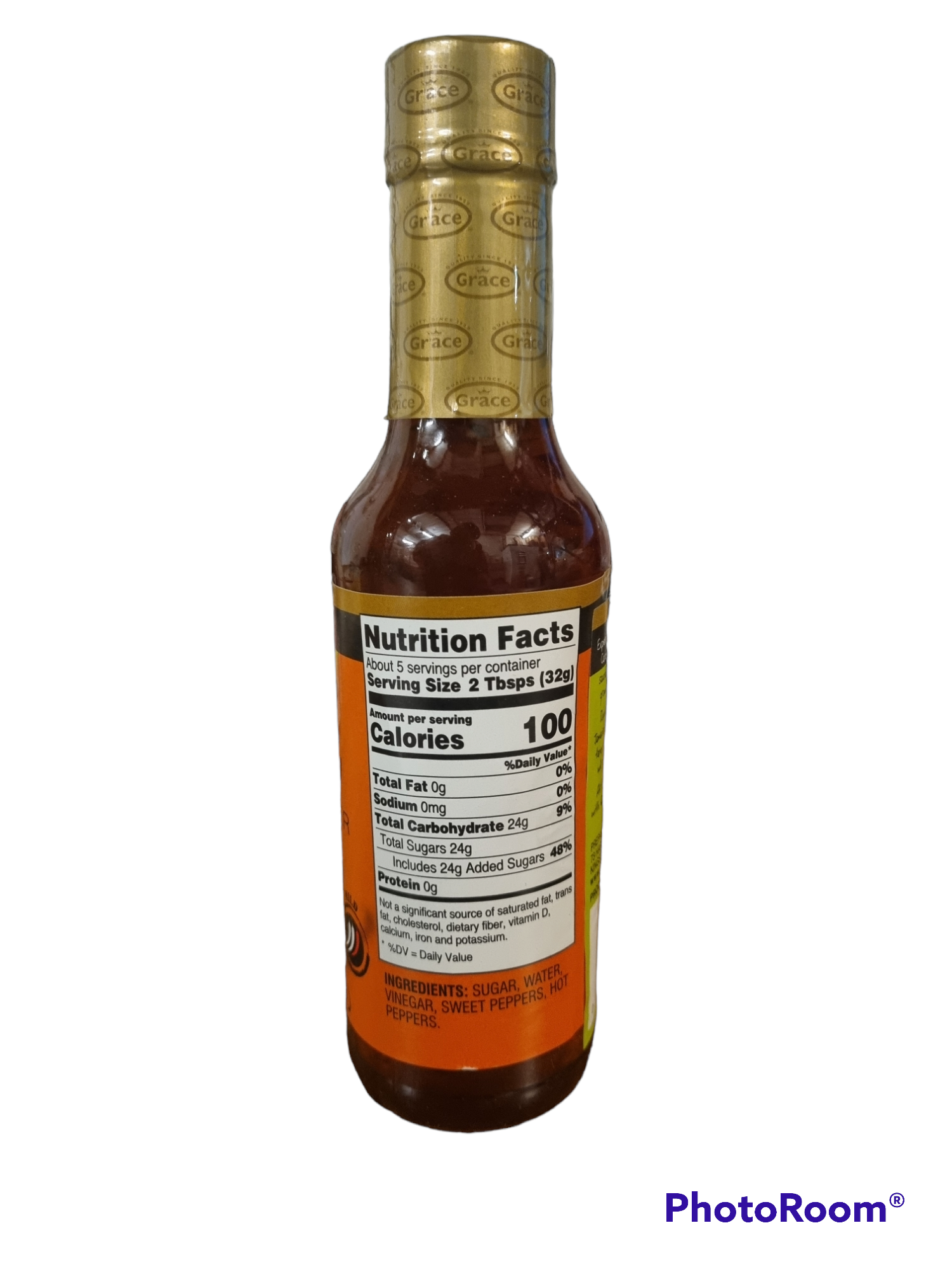 Grace Sweet & Spicy Hot Pepper Sauce 2x142ml