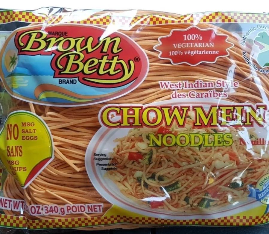 Brown Betty West Indian Chow Mein Noddles  2x340g