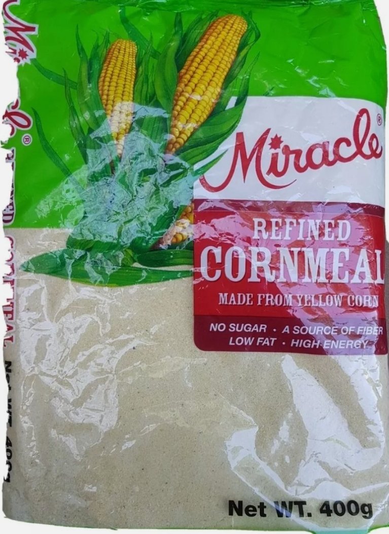 Miracle Refined Cornmeal 2x400g