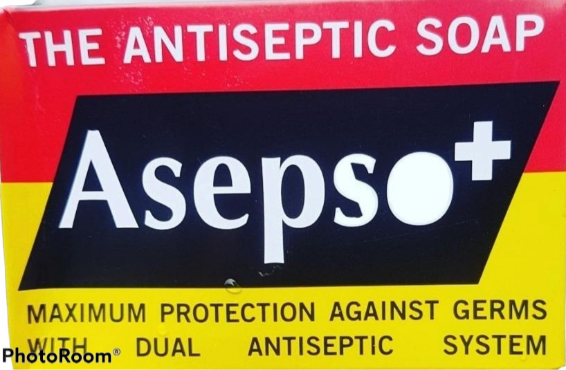 Asepso +  Antiseptic Soap 2x80g