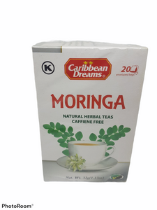 Caribbean Dream Moringa Natural Herbal Teas 2X20 bags