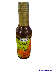 Grace Sweet & Spicy Hot Pepper Sauce 2x142ml