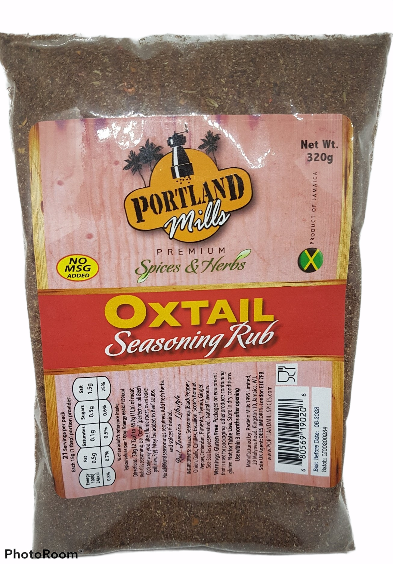 Portland mills Oxtail seasoning 1x250g