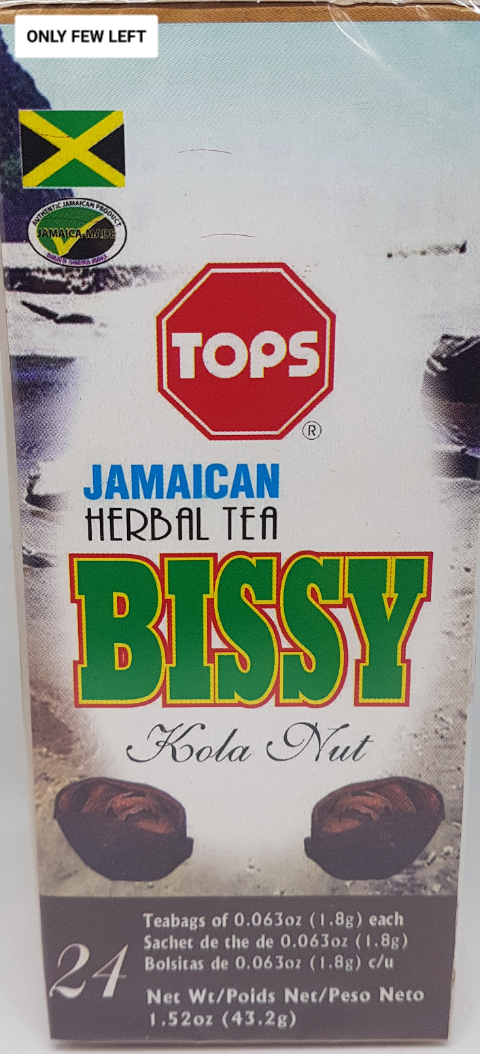 Tops Bissy Kola Nut Herbal Tea  2x24x1.8g