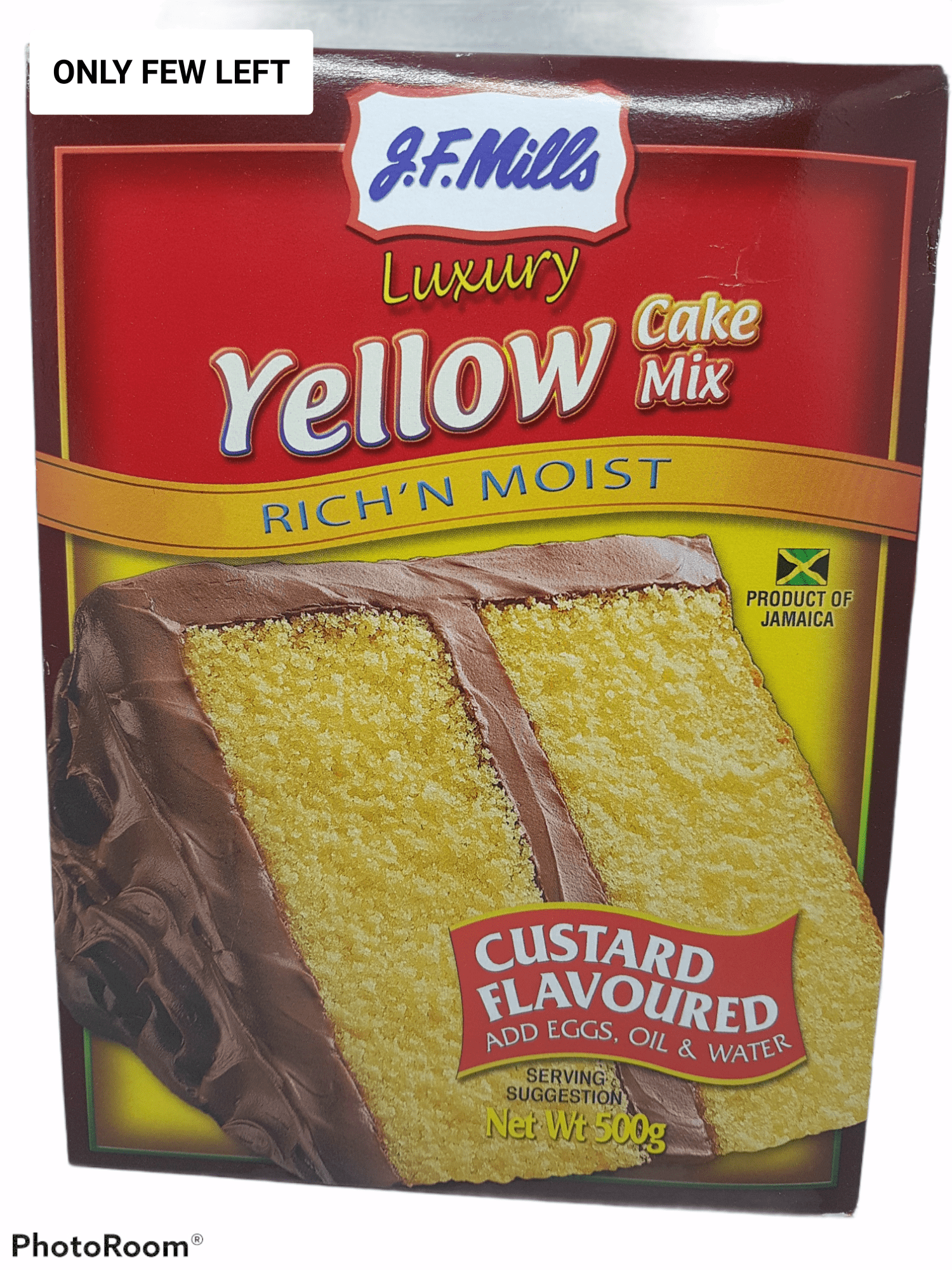 JF Mills Luxery  Cake  Mix yellow 1x500g