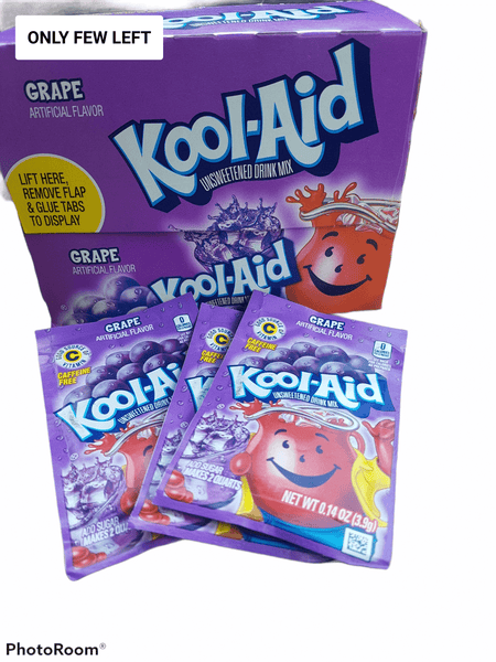 Kool Aid Invisible Unsweetened Soft Drink Mix, Invisible Grape, Shop